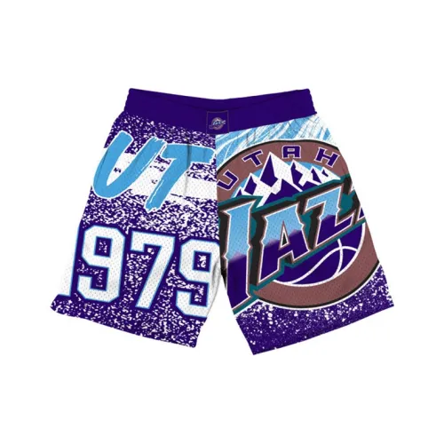 MITCHELL NESS Баскетбольные шорты Унисекс Фиолетовый