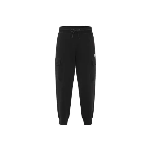 Reebok Черные Унисекс Повседневные Штаны