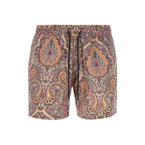 ETRO Многоцветные Мужские Повседневные Шорты