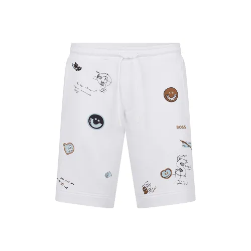 Hugo Boss SS22 Повседневные шорты Мужские Белые