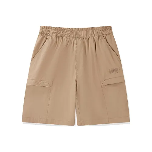 QIAODAN Повседневные шорты Мужские Пшенично-коричневые