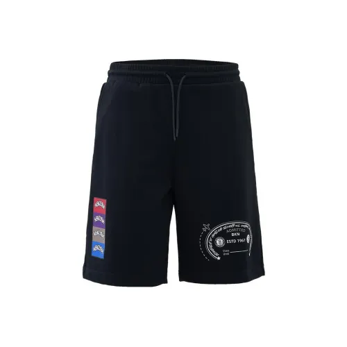 NBA Team Midnight Black Men's Casual Shorts