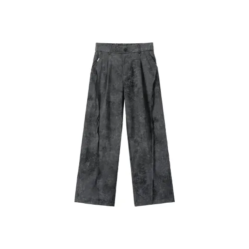 XINYINSU Повседневные брюки Унисекс Темно-серый