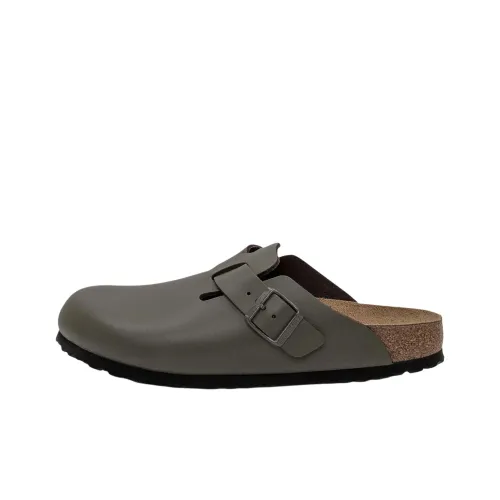 Биркенсток Бостон Устойчивые к истиранию Домашние тапочки Унисекс Яшма Узкая версия