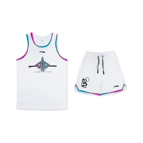 LINING Баскетбольный костюм мужской белый