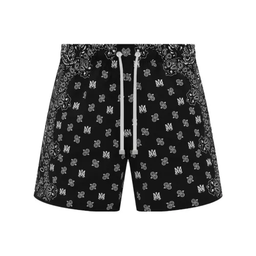 AMIRI Мужские Повседневные Шорты Черные
