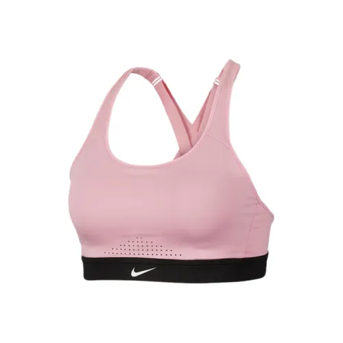 NIKE Шаговый шов Розовый Женские Майки