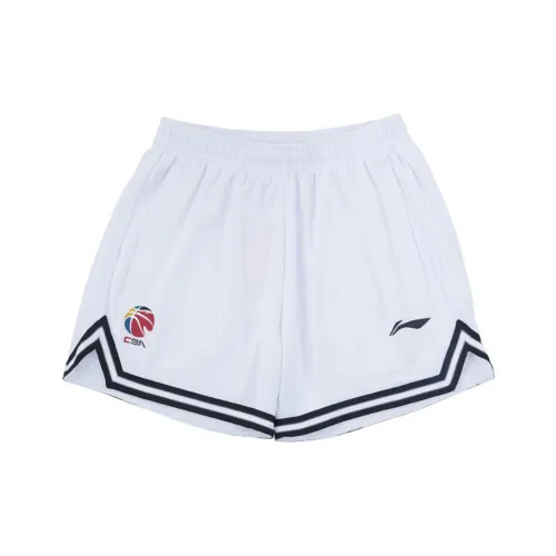 Лайнер CBA Collection Баскетбольные Шорты Мужские Белые