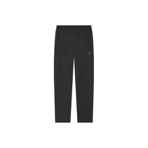 FILA x V A LIANMINGKUAN Повседневные брюки Мужские Глубокий черный