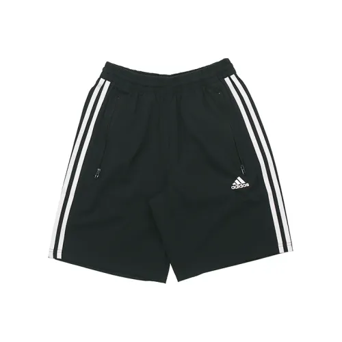Adidas Мужские спортивные шорты черного цвета