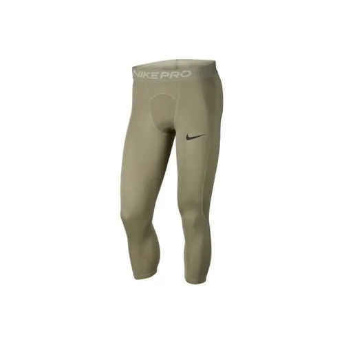 Nike Светло-армейский зеленый Мужские спортивные брюки