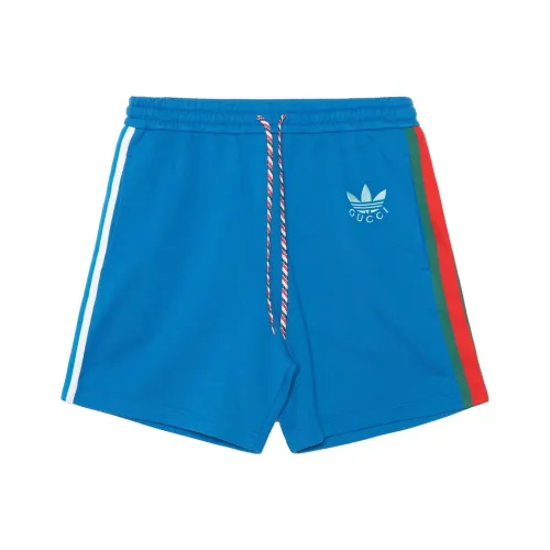 GUCCI X ADIDAS FW22 Повседневные шорты Мужские Синие