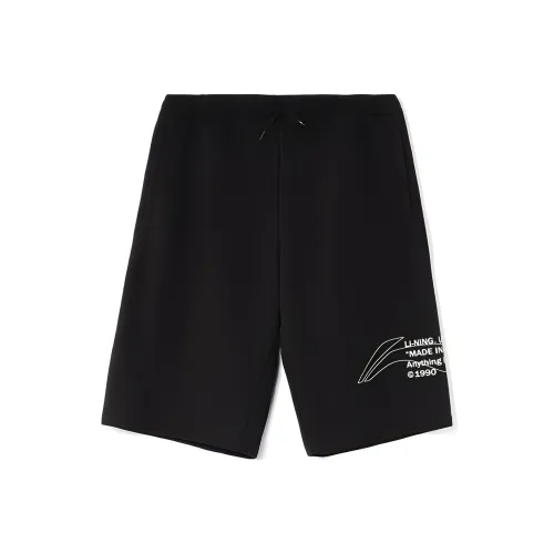 LINING Sports Fashion Collection Спортивные шорты Мужские Черные