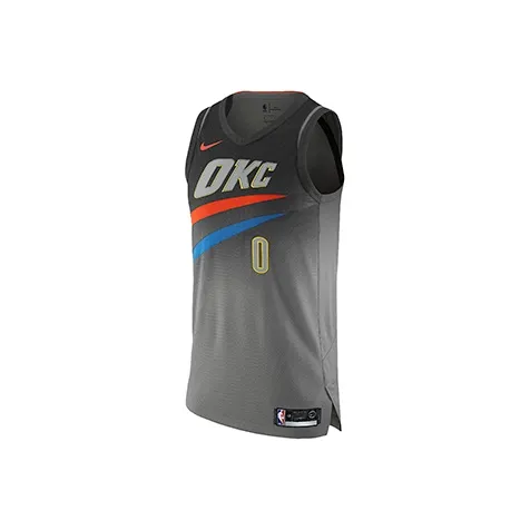 Nike Баскетбольная Джерси Мужская Темно-Серый Стальной