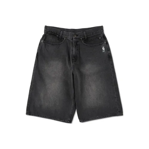 NBA x WIND AND SEA FW24 Джинсовые шорты Унисекс Черный
