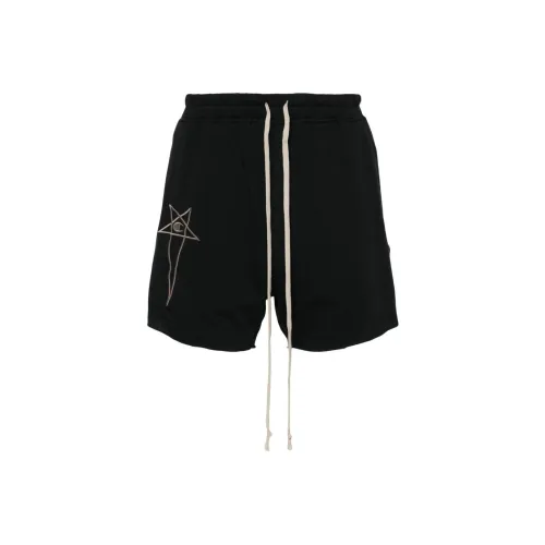 RICK OWENS совместный бренд Champion Co Branded Edition Черные мужские повседневные шорты