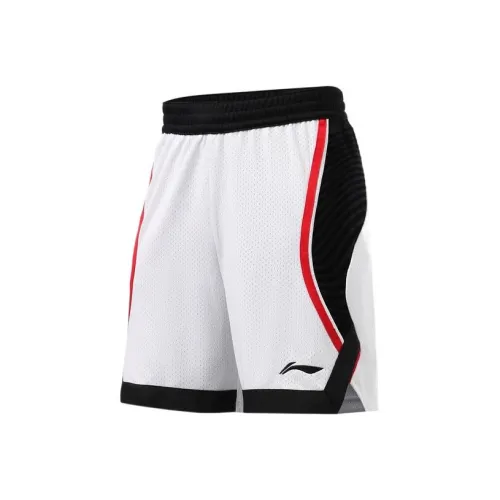 LINING Basketball Collection Баскетбольные шорты Мужские Белые