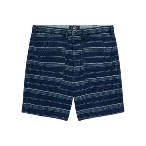 Double RL Повседневные шорты унисекс индиго