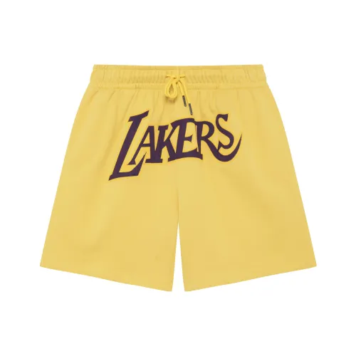 Mitchell Ness Желтые Унисекс Повседневные шорты