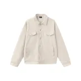 Экрю (Версия с утолщенным, без мехового воротника)