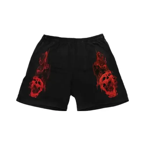 Revenge Черные Мужские Повседневные Шорты