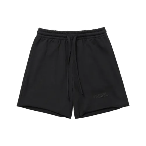 VESSEL Повседневные шорты унисекс черные
