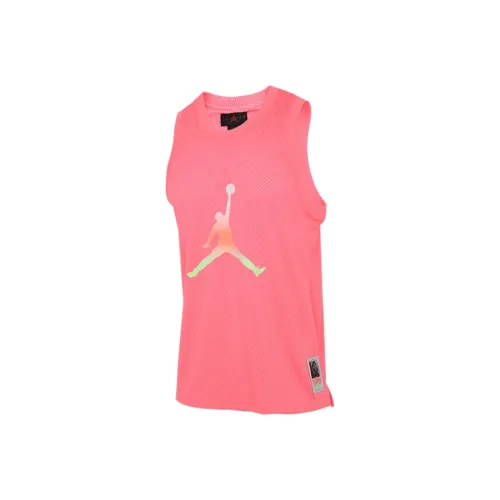Jordan Баскетбольная Джерси Мужская Розовая