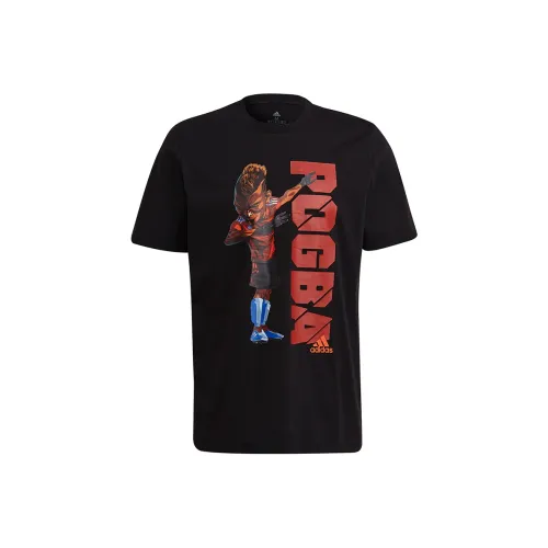 Adidas Черная Мужская Футбольная Джерси