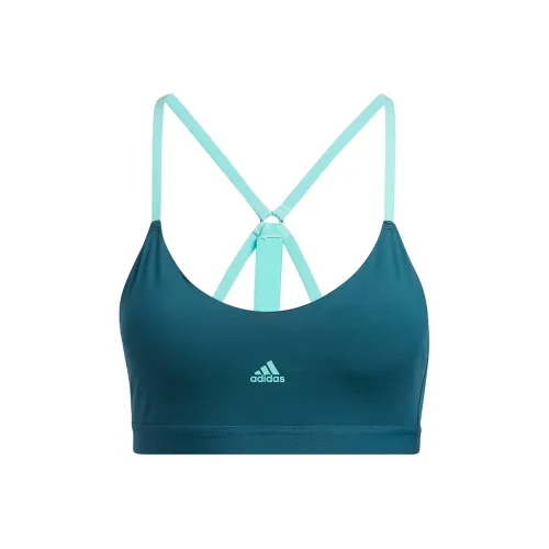 Adidas Майка Женская Бирюзовый Зеленый