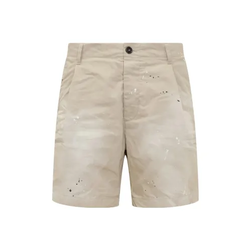 DSQUARED 2 Каменный цвет Мужские Повседневные Шорты