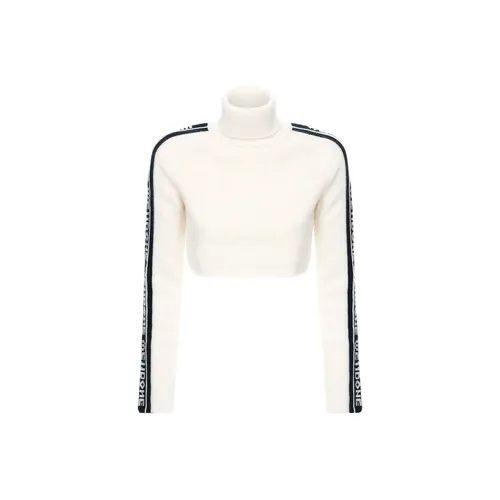 WE11DONE Slim Fit Свитер Women's White