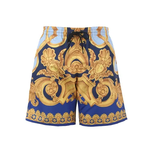 VERSACE SS23 Повседневные шорты Мужские Синие
