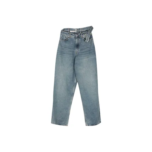 YProject FW24 Джинсы Унисекс Medium Blue