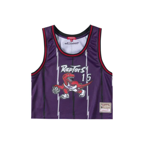 Mitchell Ness Фиолетовые Женские Майки