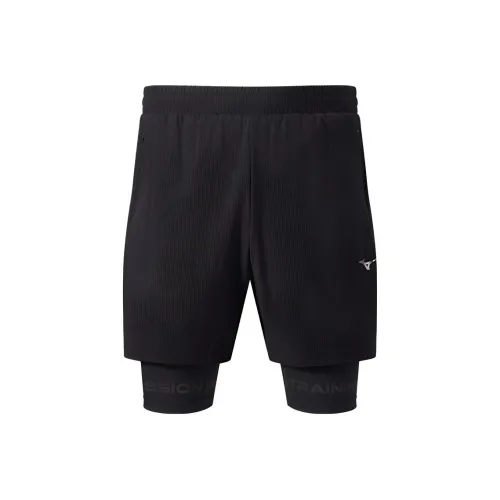 Mizuno PERFORMANCE серия Черные Мужские Повседневные Шорты