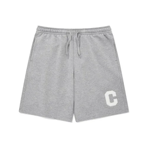 COVERNAT Шорты Унисекс Белый Серый