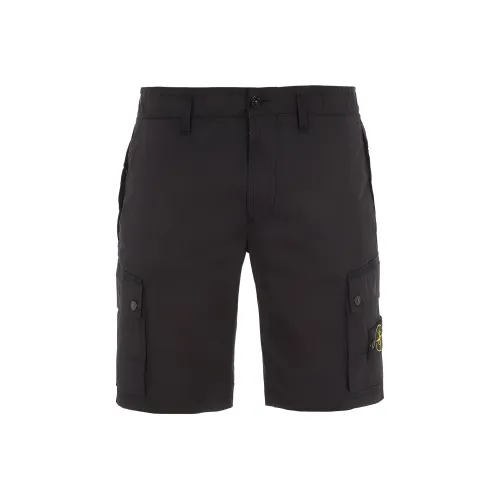 Stone Island Черные Мужские Повседневные Шорты