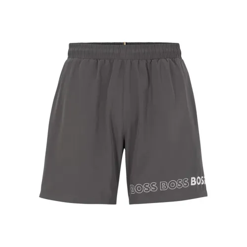 Hugo Boss Серые Мужские Повседневные Шорты