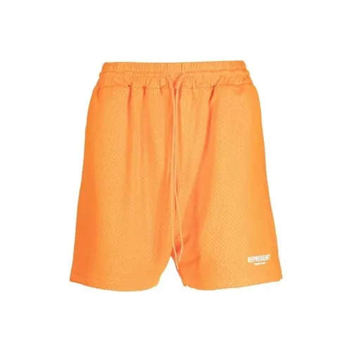 REPRESENT Orange Men's Casual Shorts REPRESENT Апельсиновые Мужские Повседневные Шорты