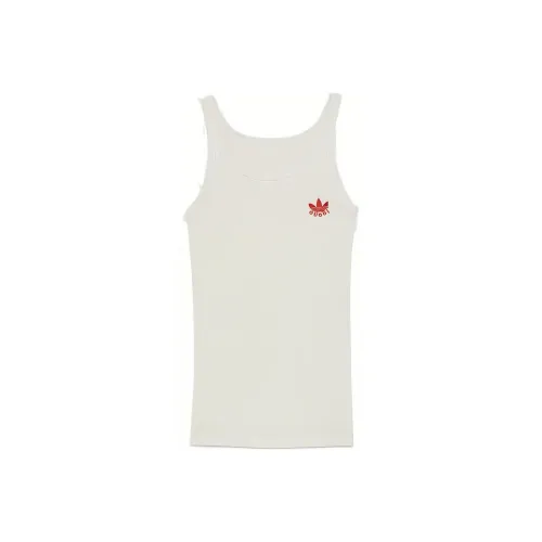 GUCCI Adidas X GUCCI Co Брендированная Серия FW22 Майка Женская Белая