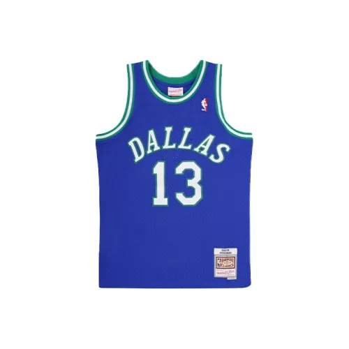 MITCHELL NESS Баскетбольная Джерси Унисекс Королевский Синий