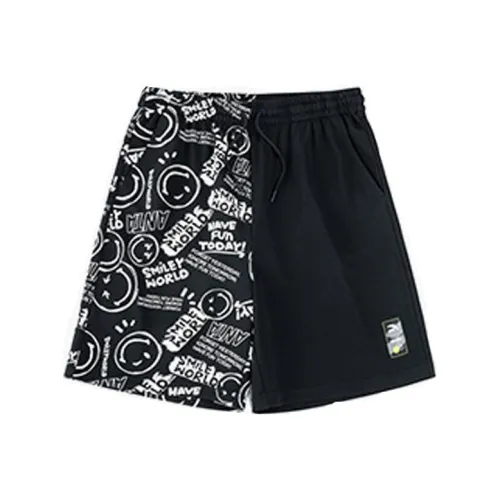 ANTA Life Collection Повседневные шорты Мужские Основной черный