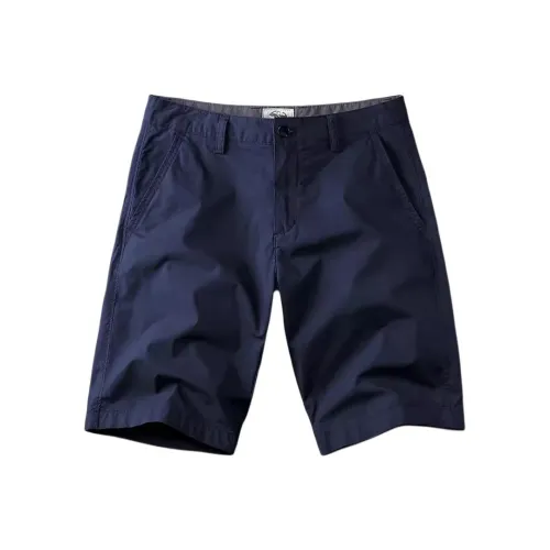 Seasonal Words Повседневные шорты Мужские Темно-синие