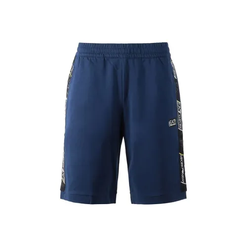 EMPORIO ARMANI Повседневные шорты Мужские Морской синий
