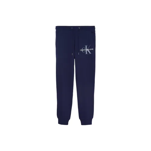 CALVIN KLEIN Повседневные брюки Мужские Темно-синие