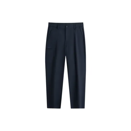 Dance with Wolves Повседневные брюки Мужские Темно-синие