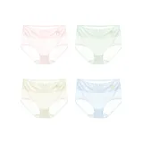 Персик Розовый + Светло-Зеленый + Шампань Кожа + Аква Синий