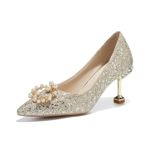 TAOLEI Узкий каблук высокий каблук 8 см женский