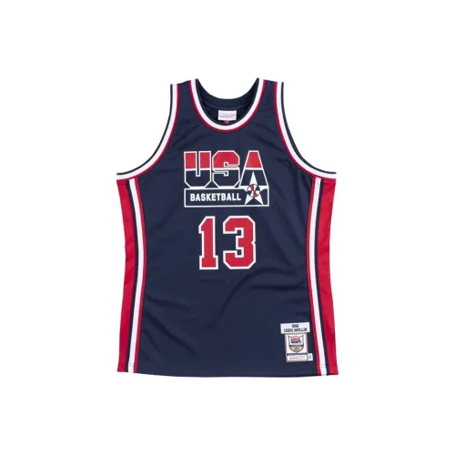 Mitchell Ness Мужская баскетбольная футболка