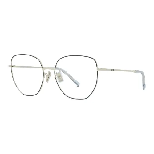 KENZO Металл Нерегулярная форма Оправы для очков Унисекс Черный матовый Рамка